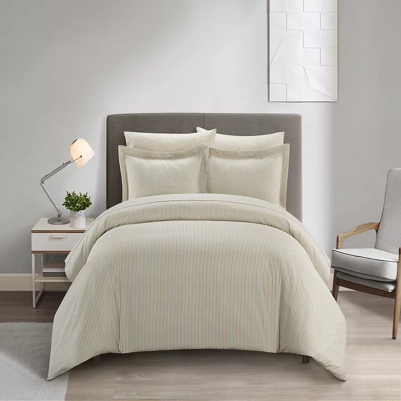 Chic Home Morgan Duvet and Sham 5-piece Set