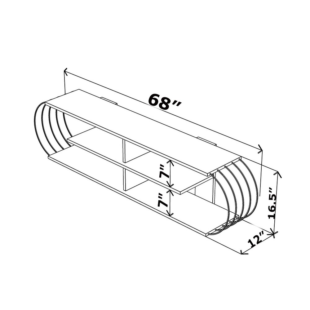 DiscountWorld Cassiopeia TV Unit