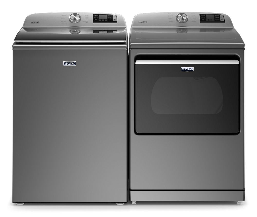 Maytag MED7230HC Smart Capable Top Load Electric Dryer With Extra Power Button - 7.4 Cu. Ft.