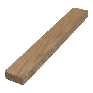 Swaner Hardwood 2 in. x 4 in. x 8 ft. Red Oak S4S Board OL08031696OR