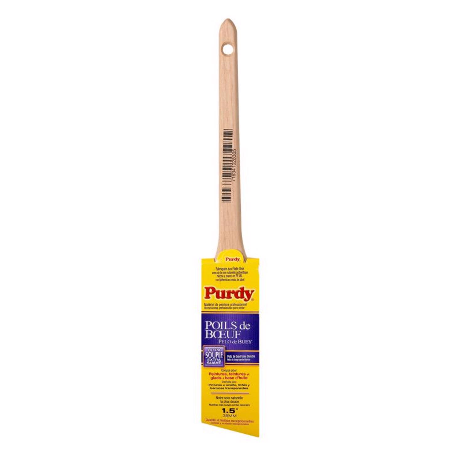 Purdy Ox-O-Angular 1-1/2 in. Extra Soft Angle Trim Paint Brush