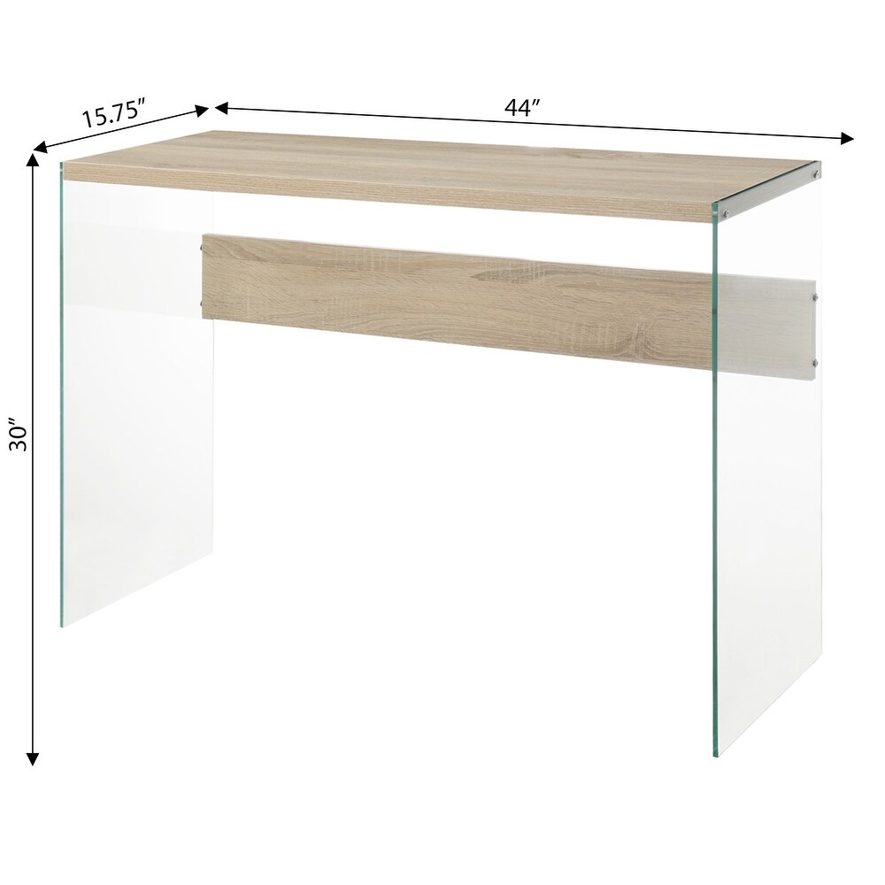 Convenience Concepts SoHo Glass Console Table/Desk