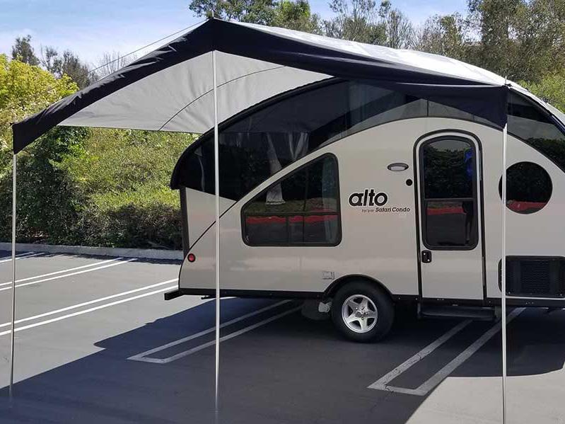 Safari Alto Teardrop Trailer Canopy - ALAW2