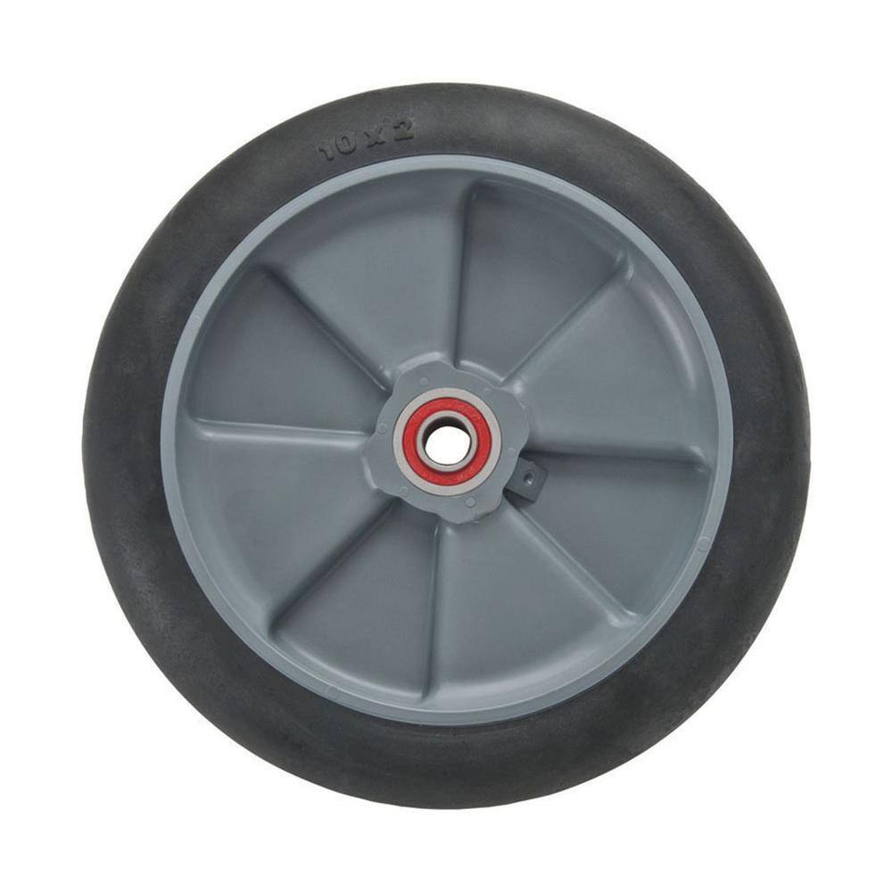 Magliner 8 in. x 2 in. Hand Truck Wheel Balloon Cushion Rubber with Sealed Semi-Precision Bearings 10830