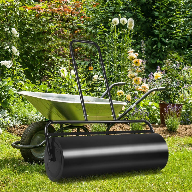 17 Gallon/63 L Garden Lawn Roller Filled Water Sand 36