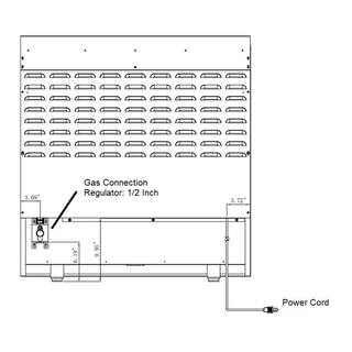 Thor Kitchen Pre-Converted Propane 30 in. 4.2 cu. ft. Gas Range in Stainless Steel HRG3080ULP