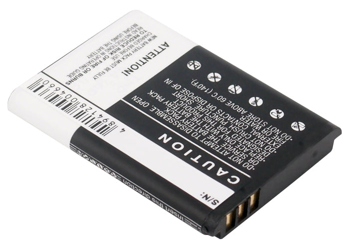 Alcatel One Touch S680 OTS680 Black GPS 750mAh Replacement Battery BatteryClerkcom GPS