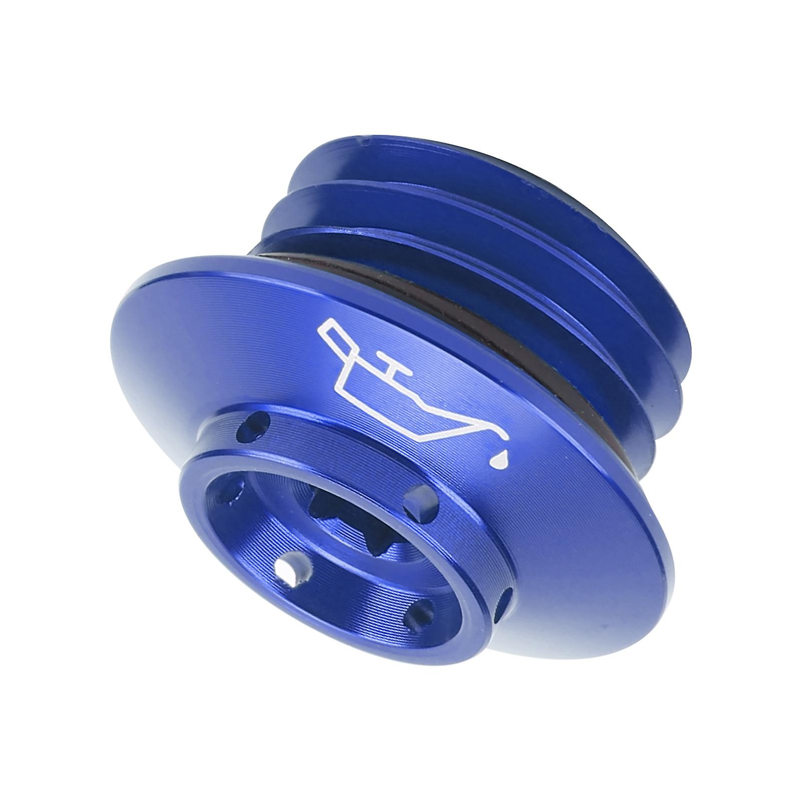 Motorcycle Engine Oil Filler Plug Outlet Gas Cap Fit For 1290 Super R Special Edition 2016blue