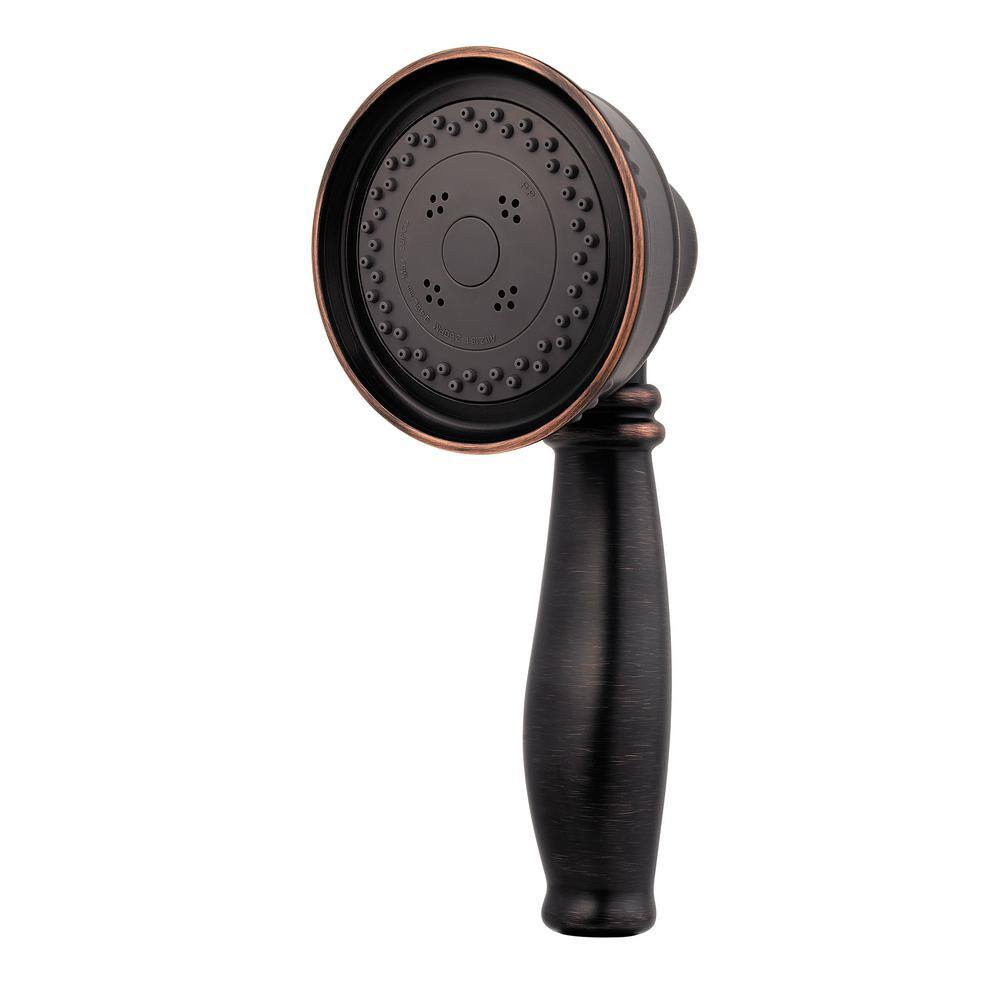 Pfister Avalon 5-Spray 5.25 in. Single Wall Mount Handheld Rain Shower Head in Tuscan Bronze LG16-CB0Y