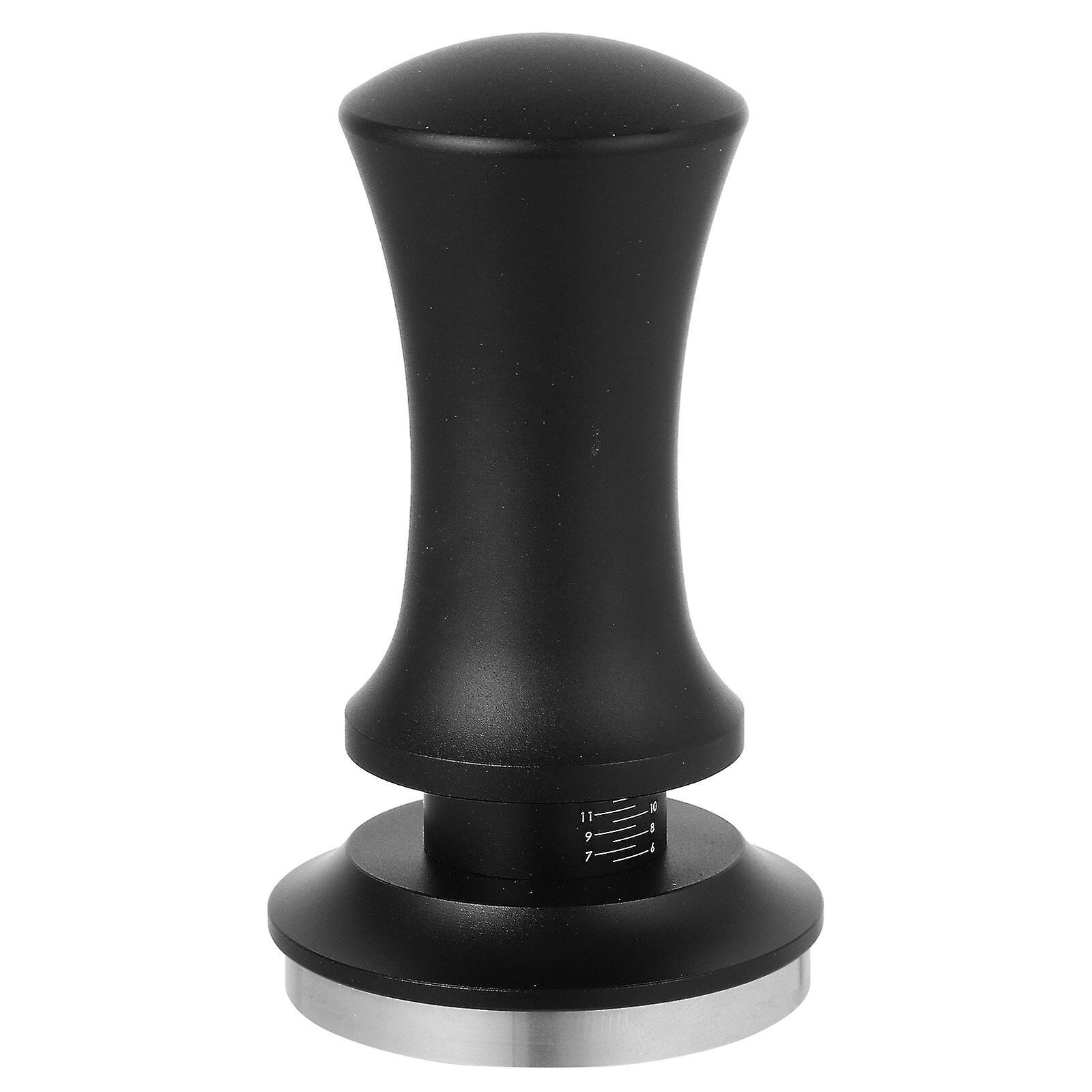 Coffee Tamper Espresso Press Flat Base Ergonomic Handle Coffee Tamper Espresso Making Accessory 58mm