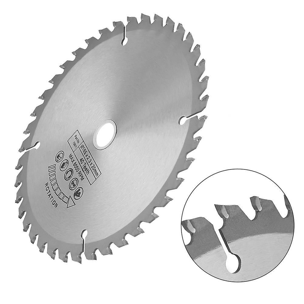 165mm X 20mm 40 Teeth Diamond Circular Cut Saw Woodworking Rotary Tool Cutting Disc