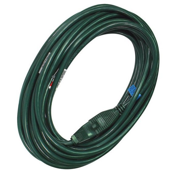 Projex Indoor Or Outdoor 40 Ft L Green Extension Cord 16 3