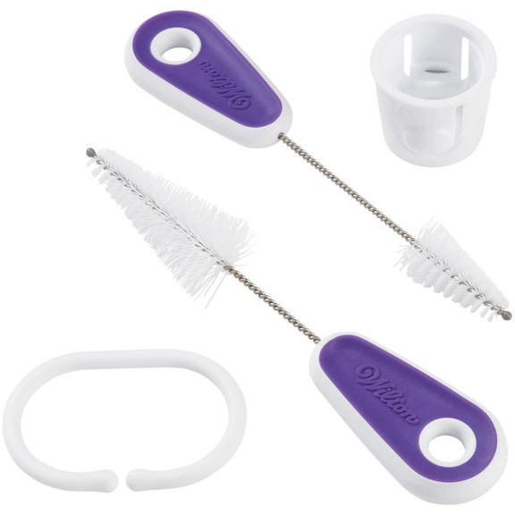 Wilton 414 1012 Bag Cutter and Brush Set  3 Piece