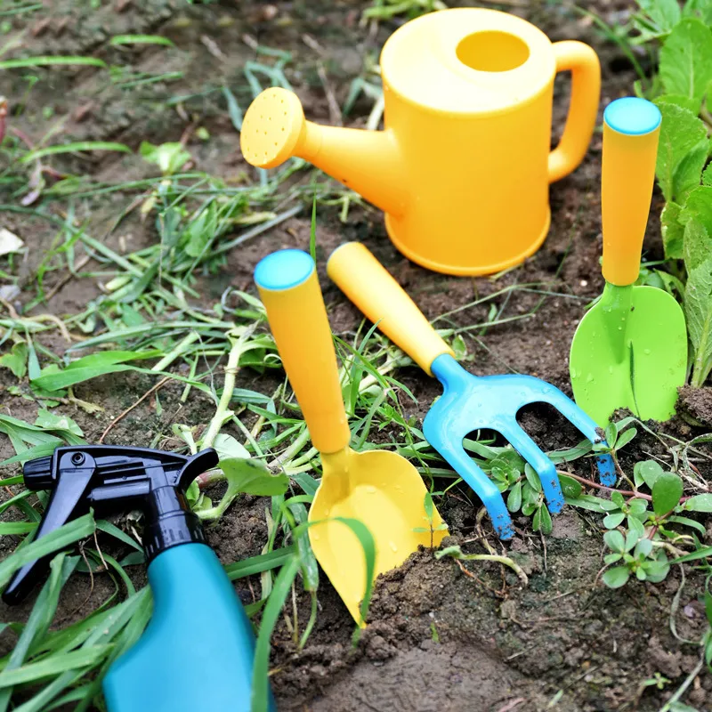 Wholesale 3 PCS Plastic Hand Garden Tool Kit child Garden tools for kids gift