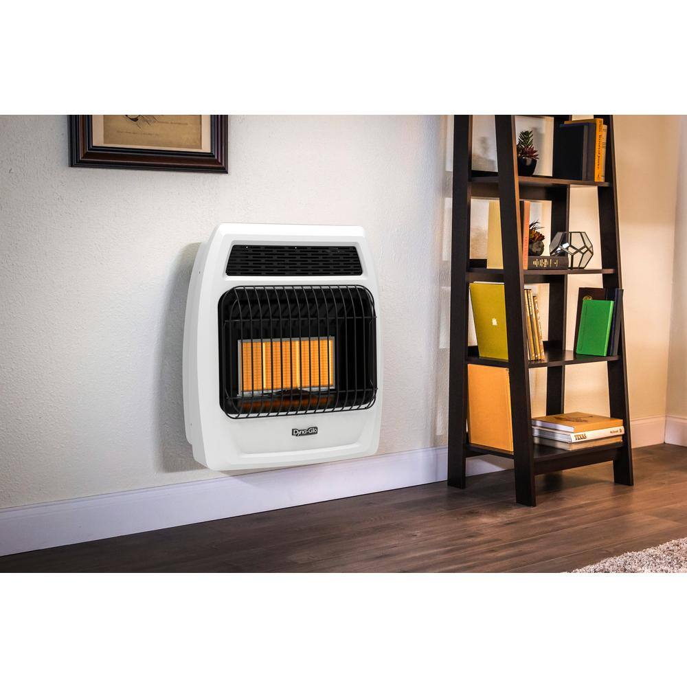 Dyna-Glo 18000 BTU Vent Free Infrared Natural Gas Thermostatic Wall Heater IRSS18NGT-2N