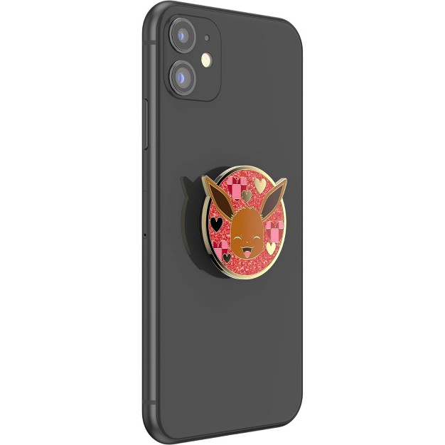 Popsockets Pokemon Cell Phone Grip amp Stand Eevee Enamel Hearts