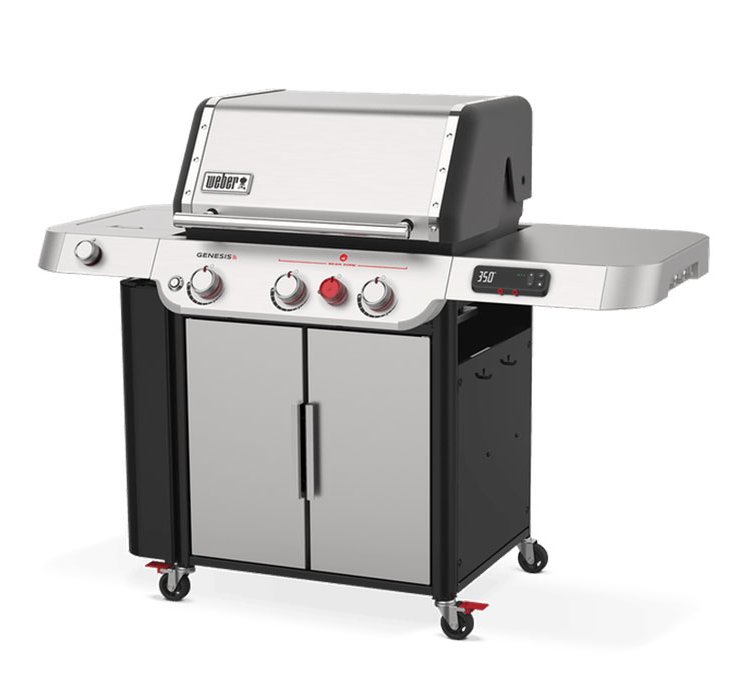 Weber GENESIS SX-335 Stainless Steel Smart Liquid Propane Gas Grill