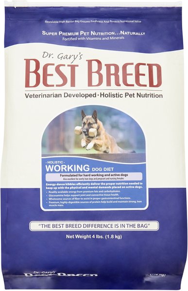 Dr. Gary's Best Breed Holistic Working Dry Dog Food