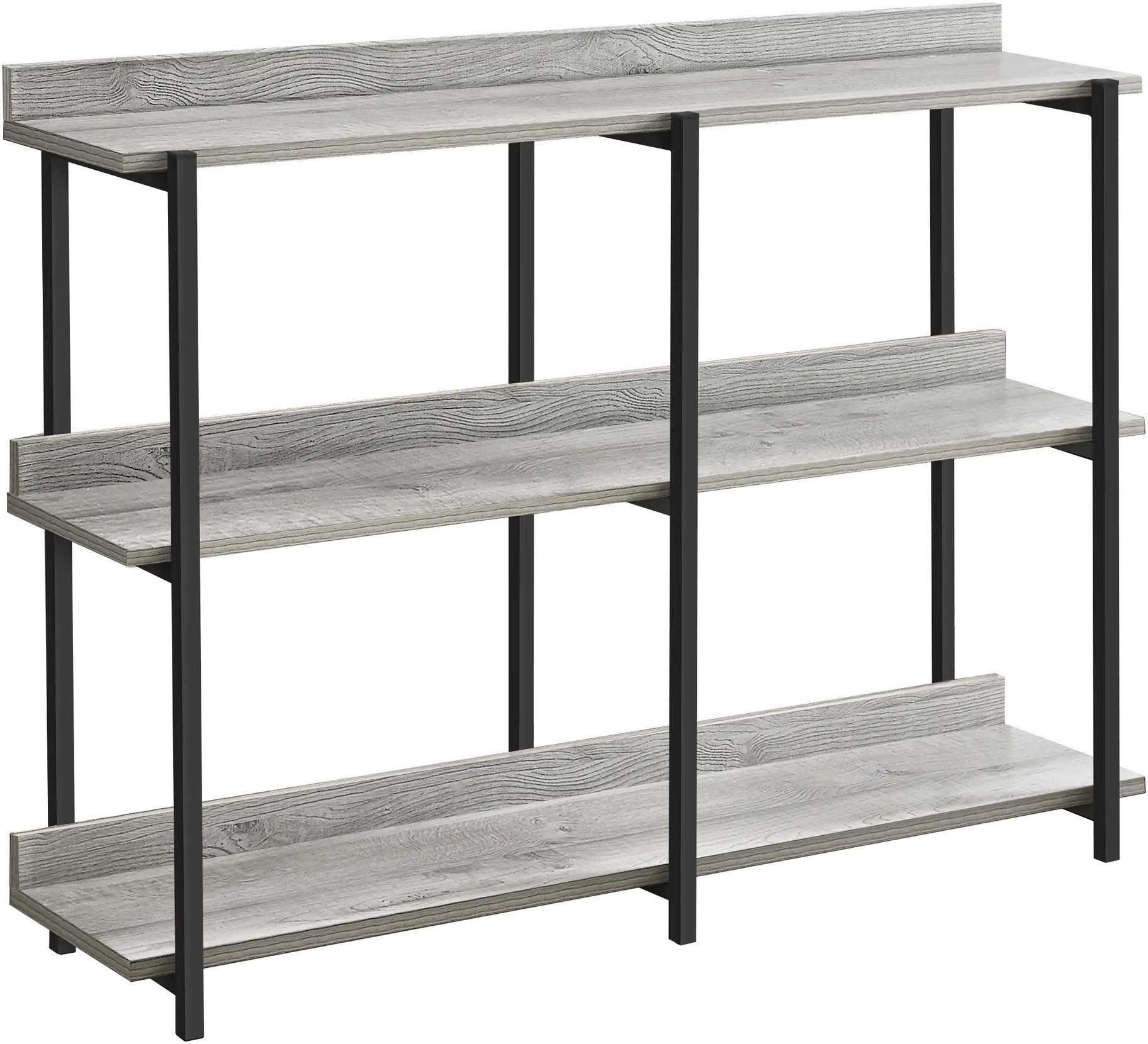 Cameron Gray 3-Tier Console Table