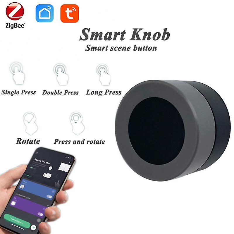 Smart Scene Knob Home Automation Smart Life Wireless Scene Switch Battery Powered