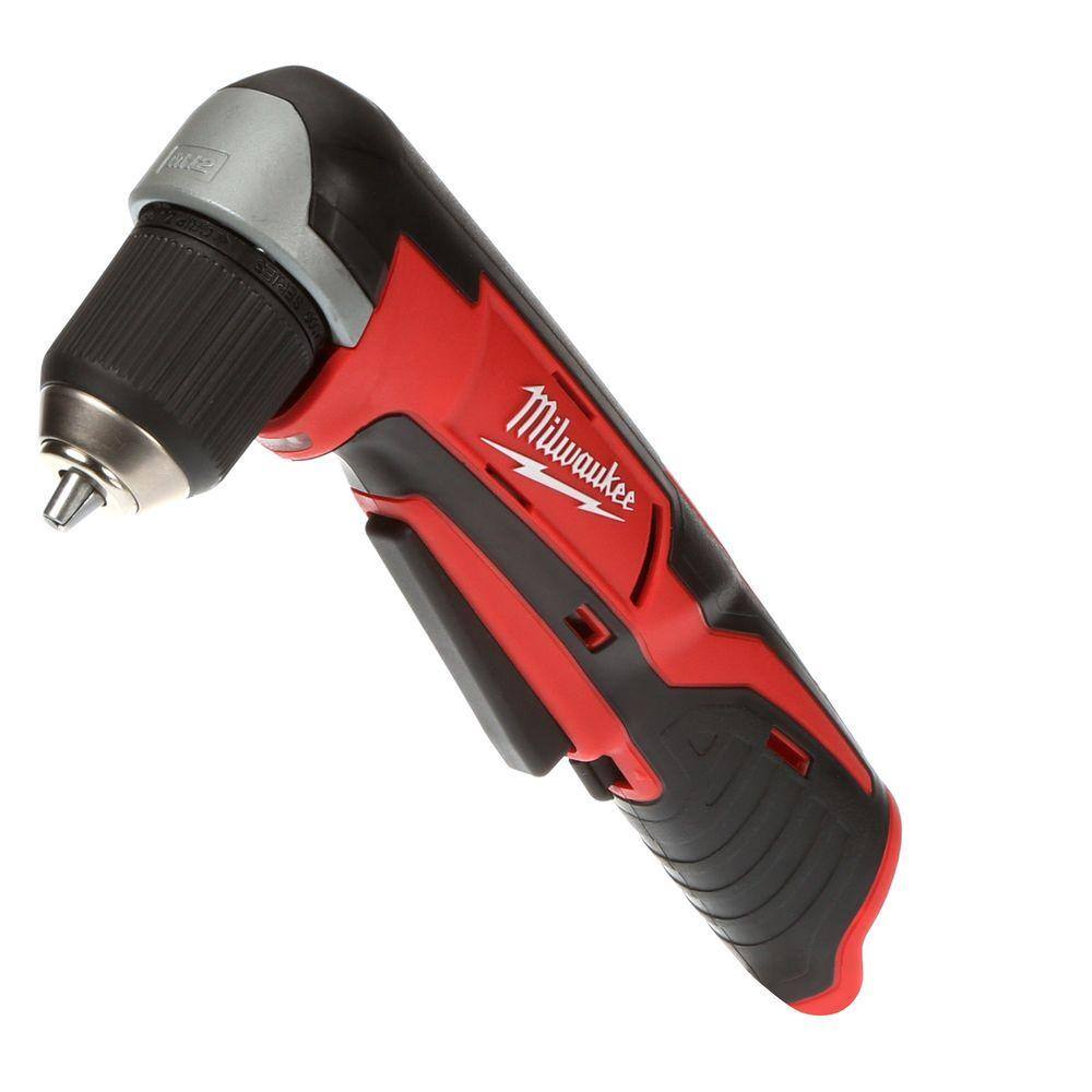 MW M12 12V Lithium-Ion Cordless 38 in. Right Angle Drill (Tool-Only) 2415-20