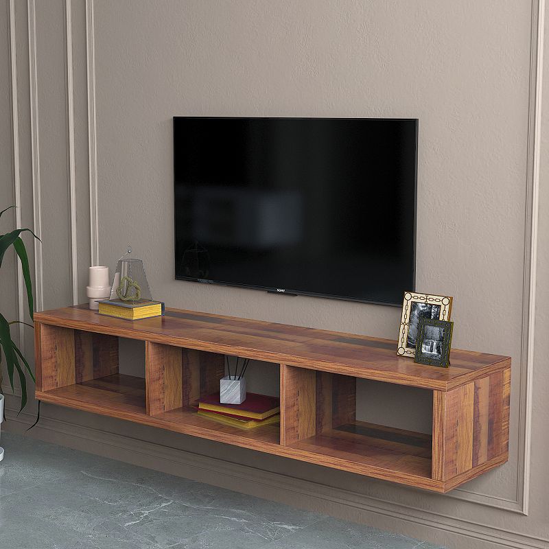 FC Design Shallow Floating TV Console， 60