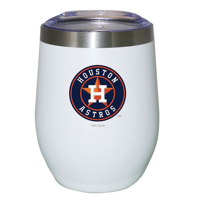 Houston Astros 12oz. Logo Stemless Tumbler