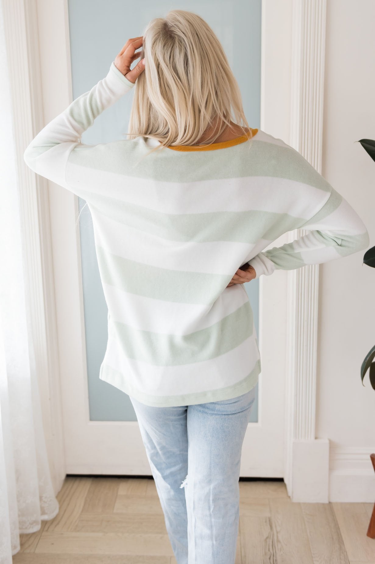 Couldn't Be Cozier Modest Blouse