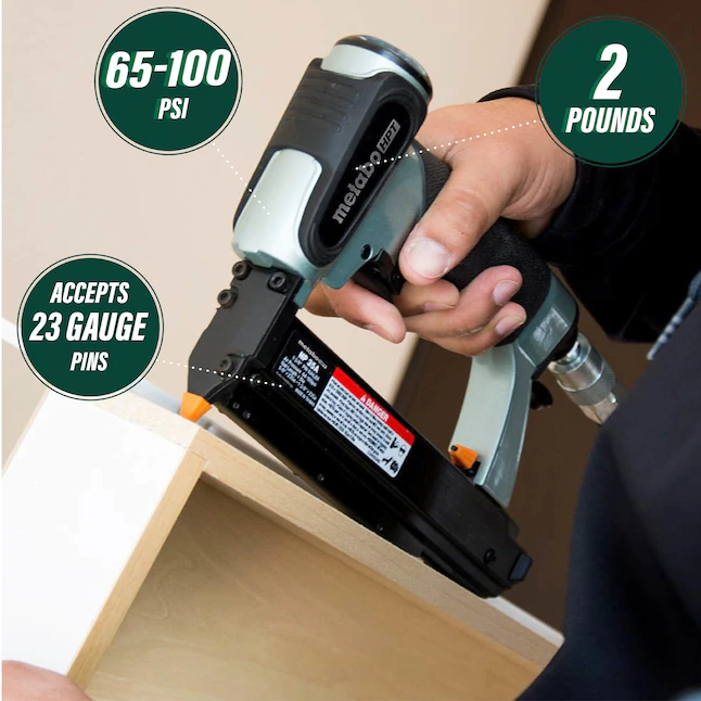 Metabo HPT  23-Gauge Pneumatic Pin Nailer (NP35AM)