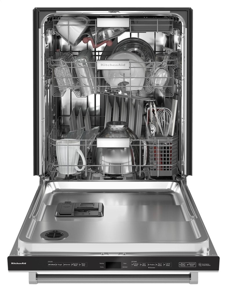 Kitchenaid KDTM704KPS 44 Dba Dishwasher With Freeflex™ Third Rack And Led Interior Lighting - Stainless Steel With Printshield™ Finish