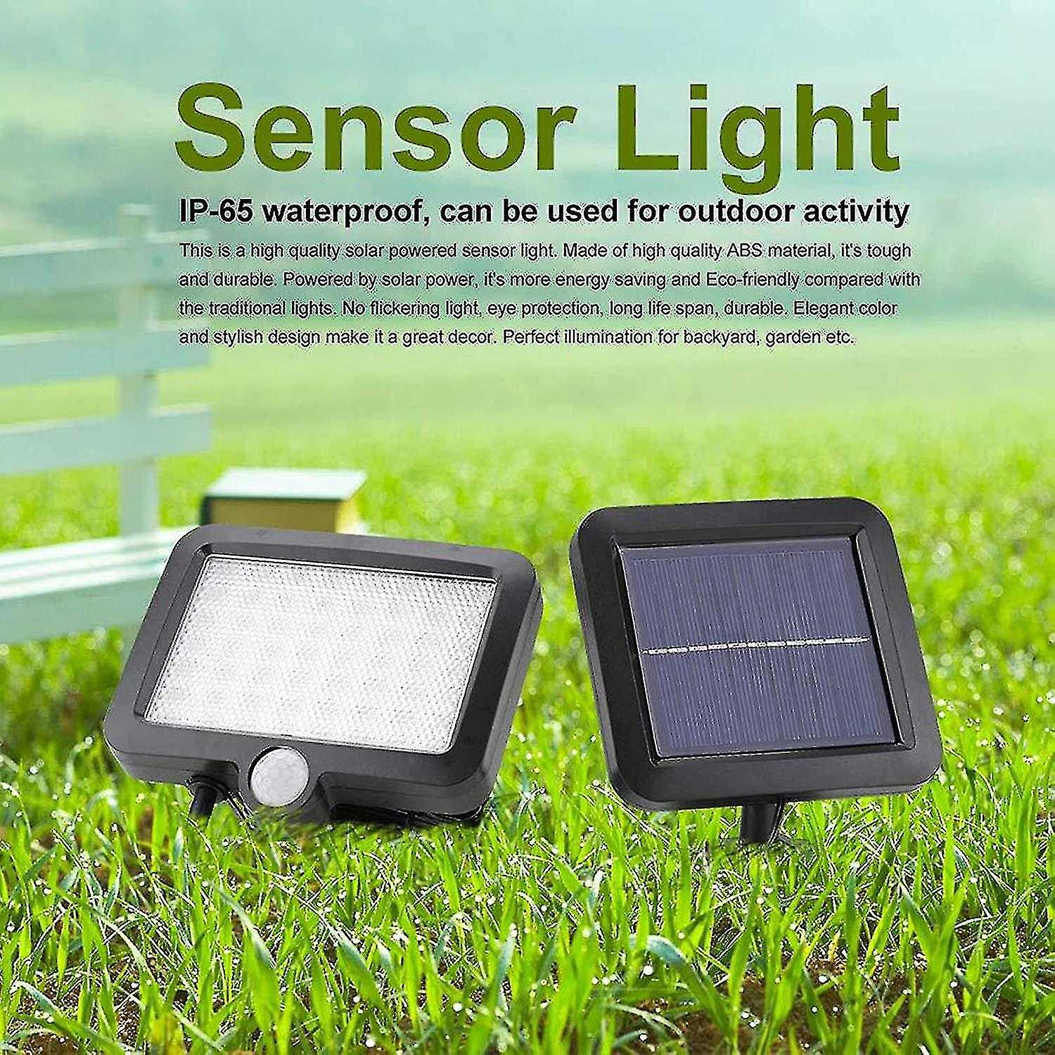 Outdoor Solar Lights， 56led Split Human Body Induction Lamp， Outdoor Security Lighting Wall Light， 3