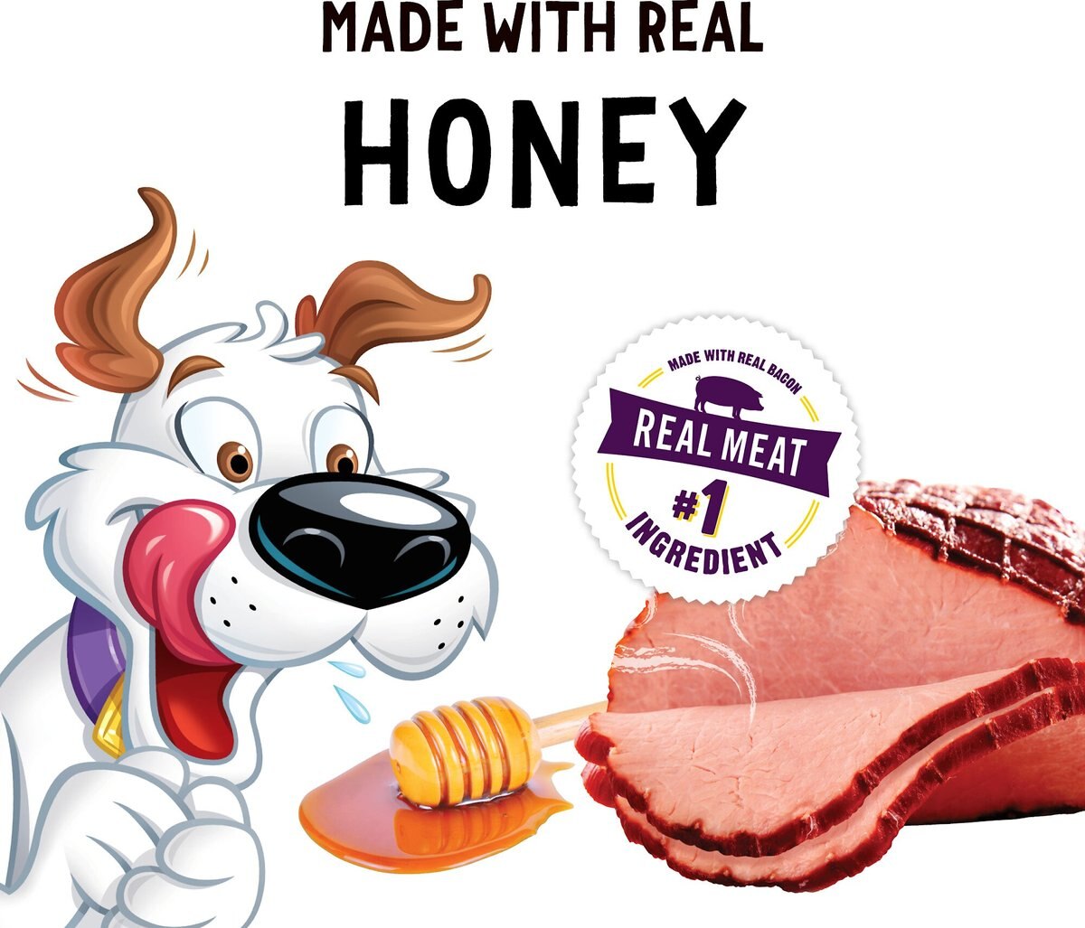 Purina Beggin' Limited Edition Homestyle! Honey N Ham Flavored Dog Treat