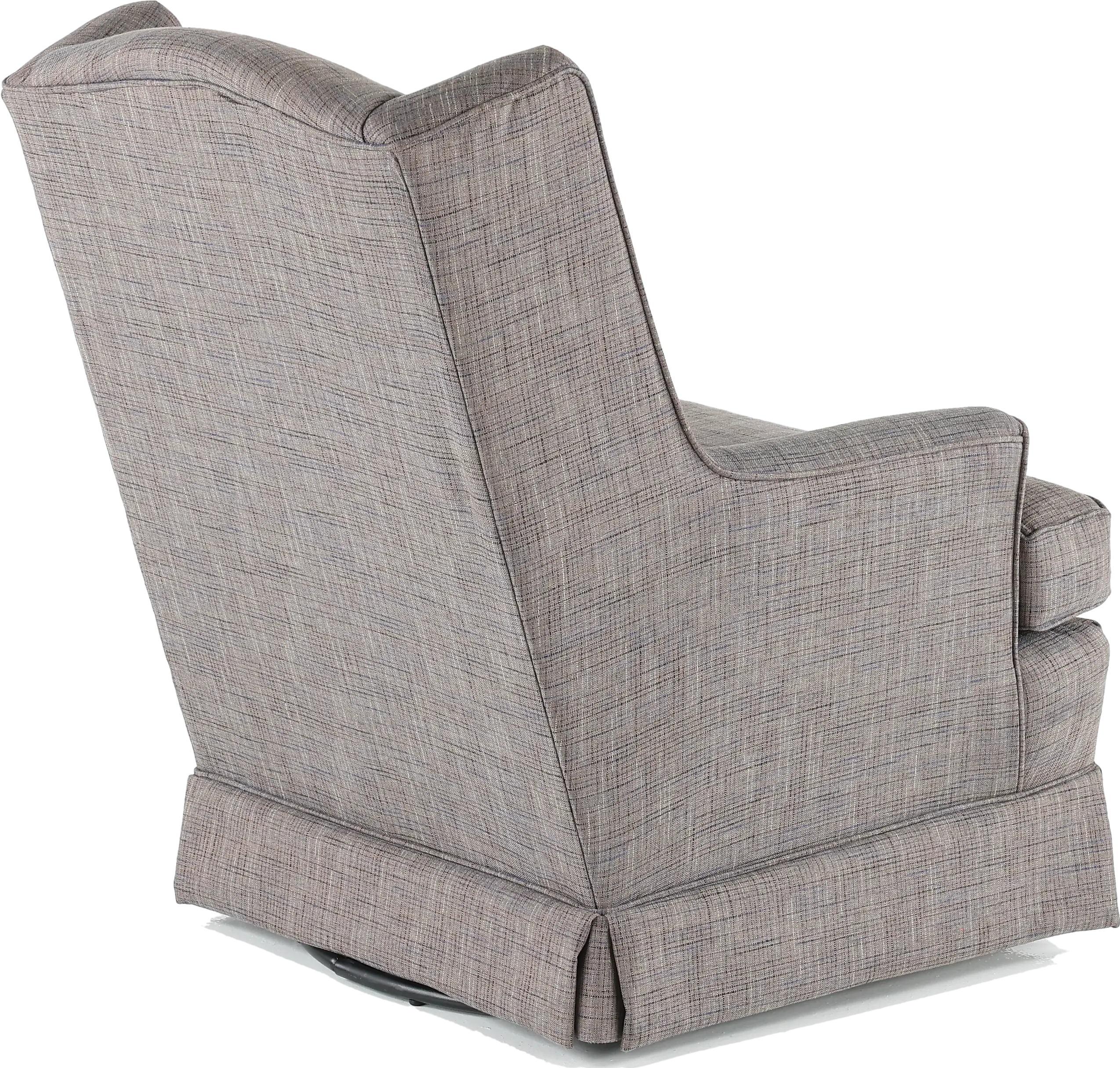 Natasha Gray-Brown Transitional Swivel Glider