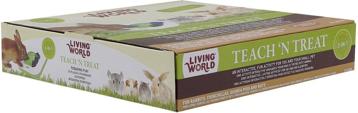 Living World Teach N Treat Small Animal Toy