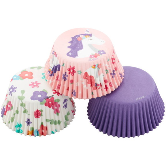 Wilton 415 0 0504 Unicorn  Flower Print and Solid ...