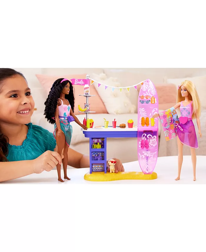 Barbie Beach Boardwalk Playset