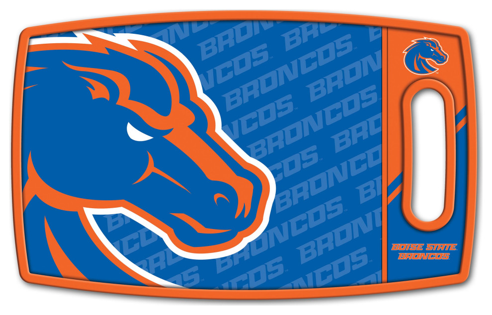 Boise State Broncos Logo Series Cutting Board   Traditional   Cutting Boards   by StadiumView Products  Houzz