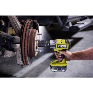 RYOBI ONE+ 18V Lithium-Ion 2.0 Ah 4.0 Ah and 6.0 Ah HIGH PERFORMANCE Batteries and Charger Kit w HP Brushless Impact Wrench PSK007-P262