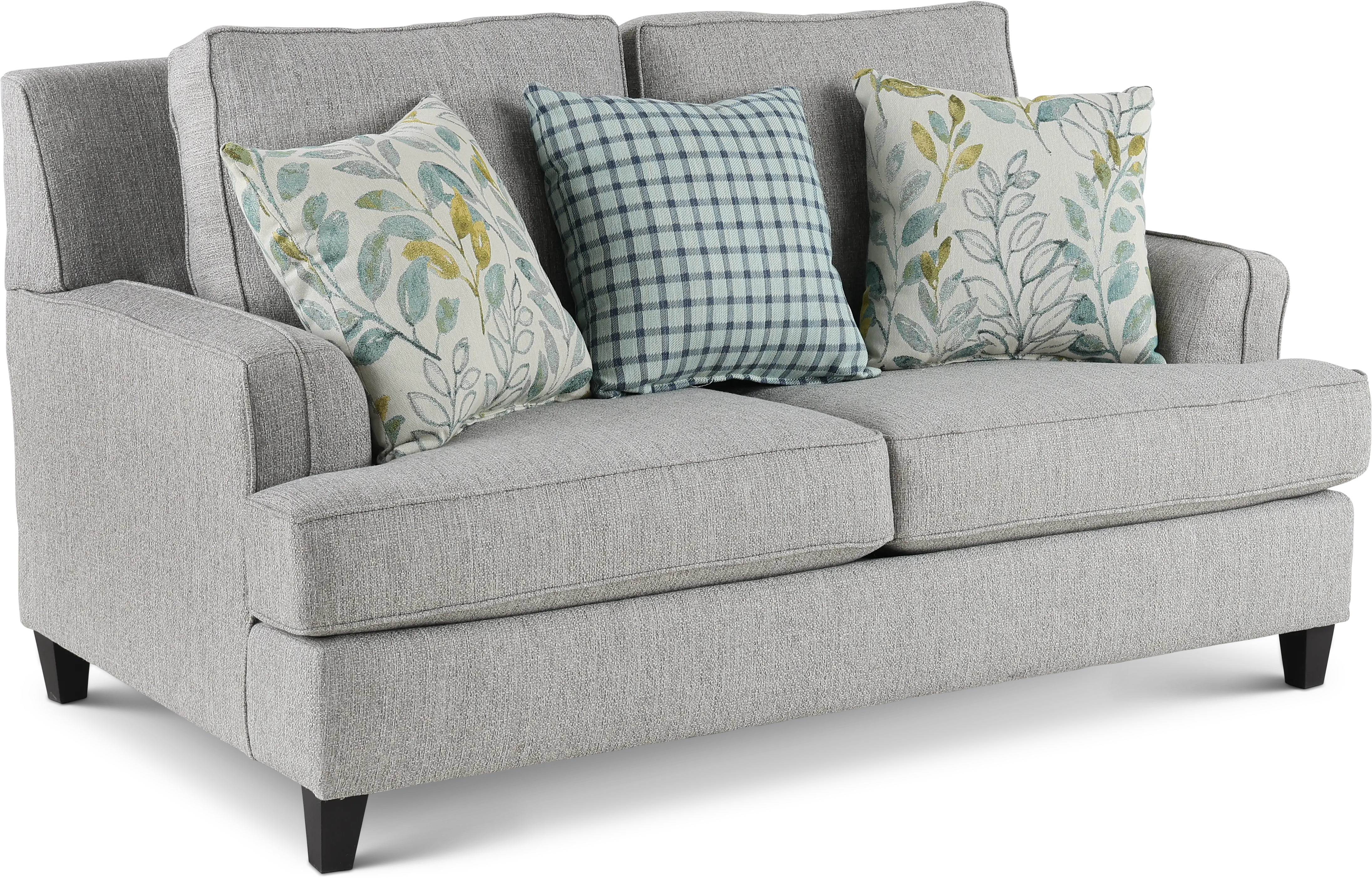 American Farmhouse Gray Loveseat