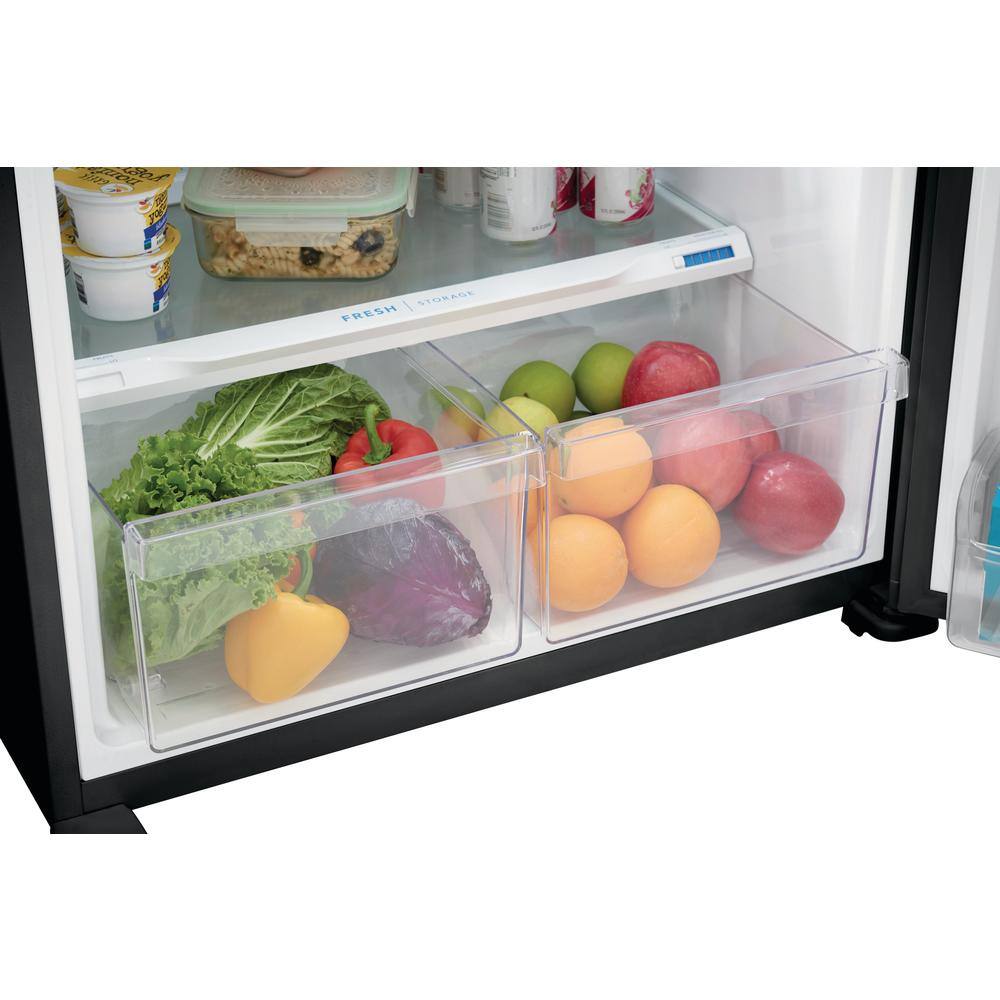 Frigidaire 20.0 cu. ft. Top Freezer Refrigerator in Black FFTR2045VB