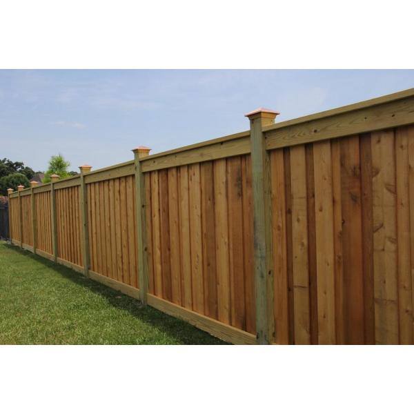 Fence Armor Galvanized Steel Demi Fence Post Guard 3.5 in. L x 3 in. H x .5 in. D for Wood FA4x4WDGSMB