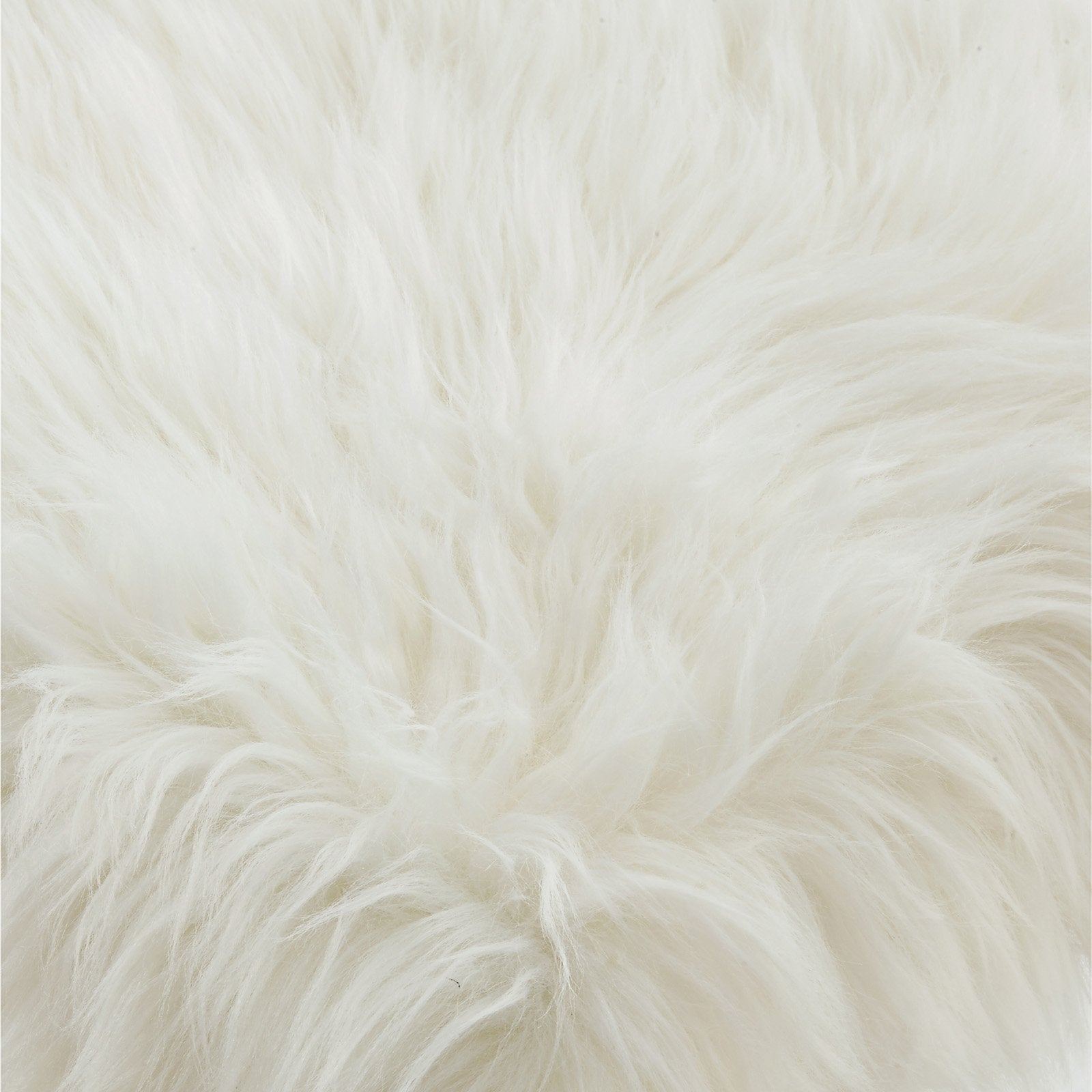 Inspired Home Nicole Faux Fur Backless Bedroom Bench