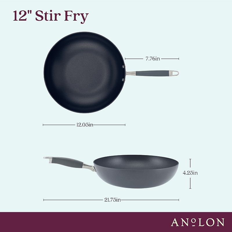 Anolon Advanced Home 12-in. Stir-Fry Pan