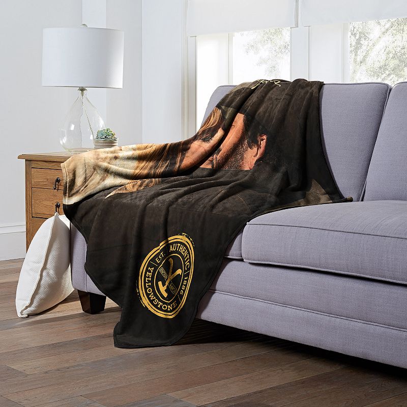 Yellowstone?My Tomorrows Are Yours Silk Touch Throw Blanket