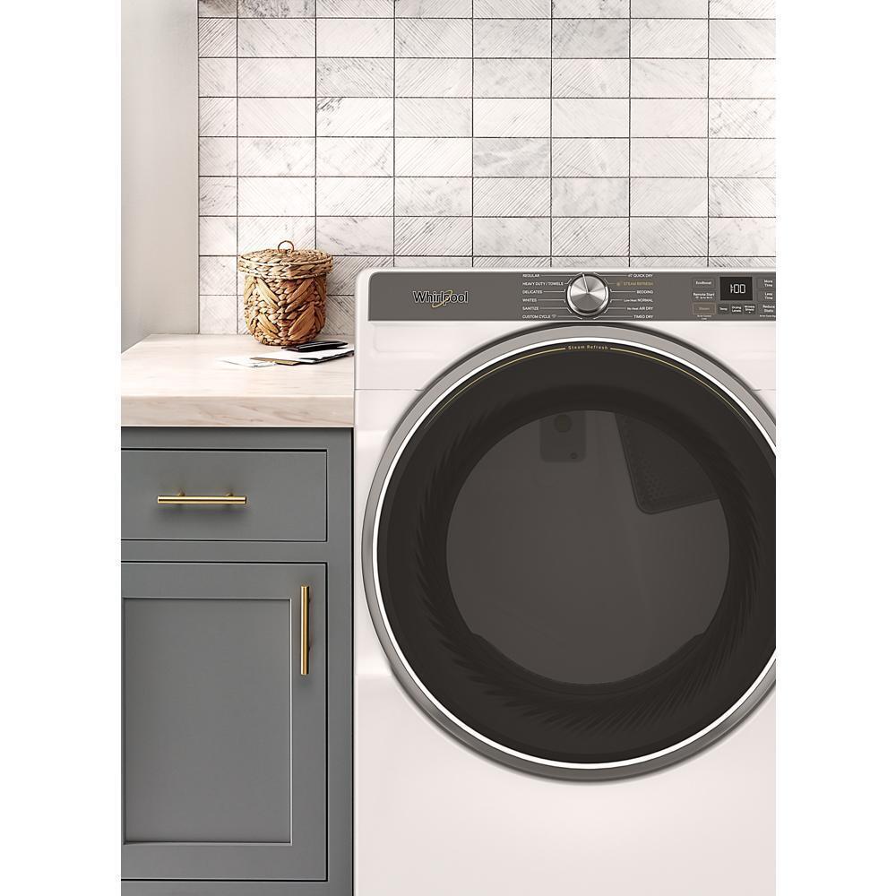 Whirlpool WED6720RW 7.4 Cu. Ft. Smart Front Load Energy Star® Electric Dryer With Steam Capabilities