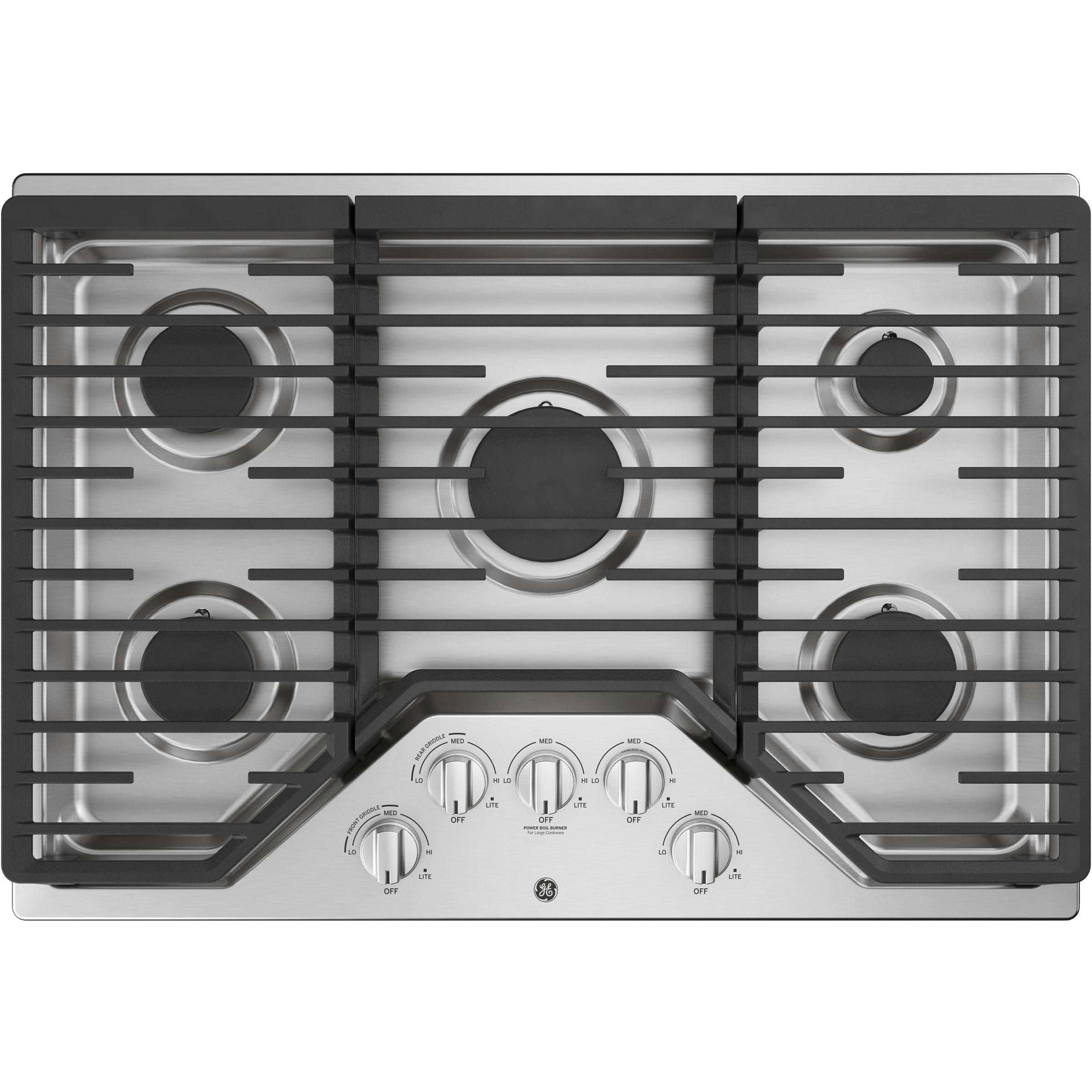 GE 30-inch Built-In gas Cooktop JGP5030SLSS