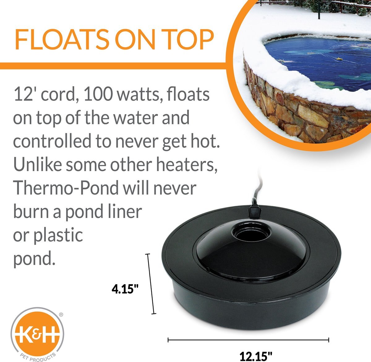 KandH Pet Products Thermo-Pond