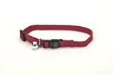 New Earth Soy Breakaway Cat Collar， Cranberry