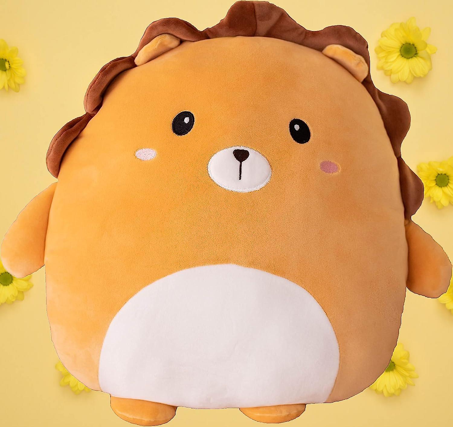 Soft Lion Plush Hugging Pillow Cute Stuffed Animal Plushies Toy Kids Stuffed Animals Plush Toys For Birthday， Valentine， Christmas