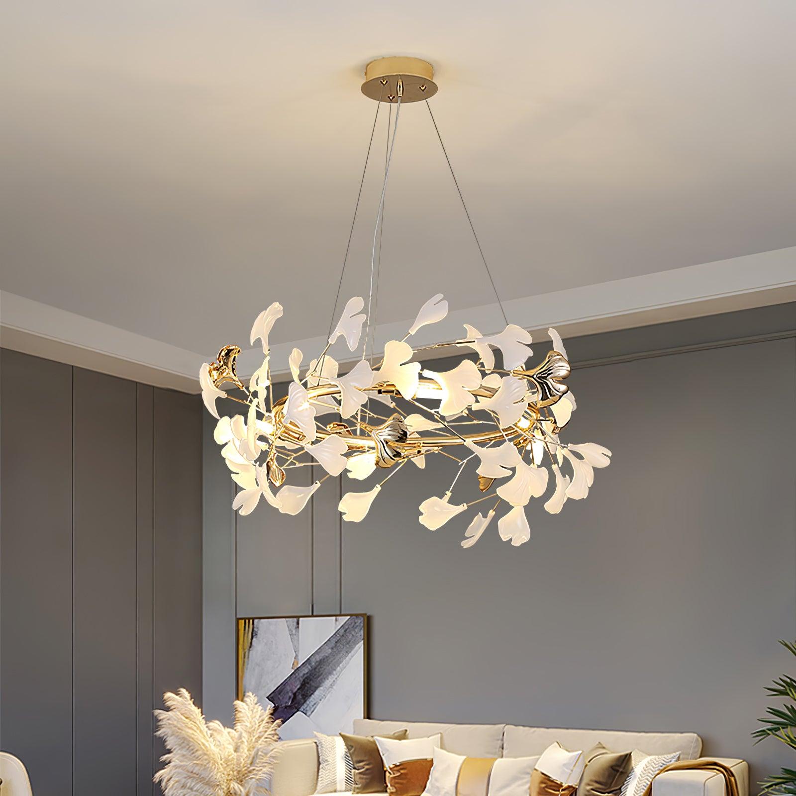 Gingko Chandelier T